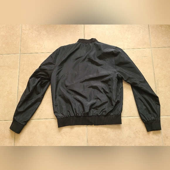 Active USA Bomber Jacket, Black, Small - Picture 7 of 7